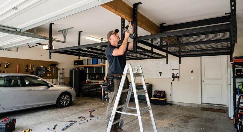 Garage Shelves Installation in Rockville, MD